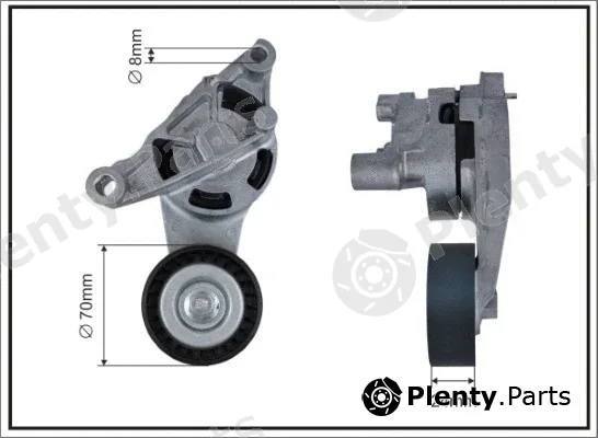 Caffaro 101691SP — Tensioner Lever, V-ribbed belt