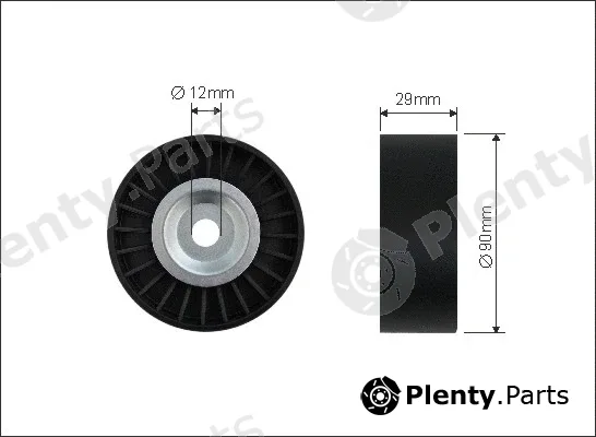 Caffaro 420-99 — Tensioner Pulley, V-ribbed belt