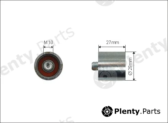 Caffaro 282-00 — Tensioner Pulley, timing belt