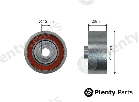 Caffaro 227-108 — Deflection/Guide Pulley, V-ribbed belt