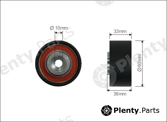 Caffaro 362-127 — Deflection/Guide Pulley, timing belt
