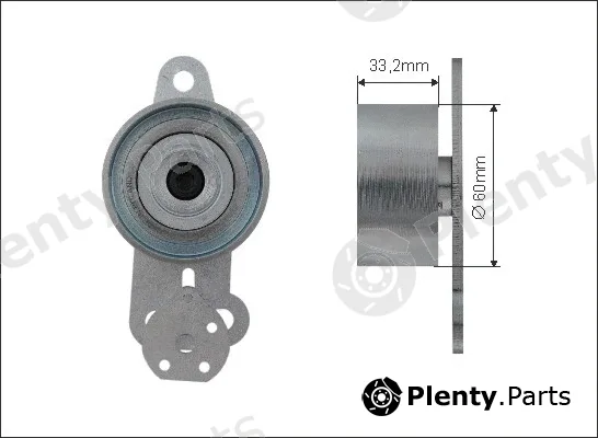 Caffaro 500445 — Tensioner, timing belt