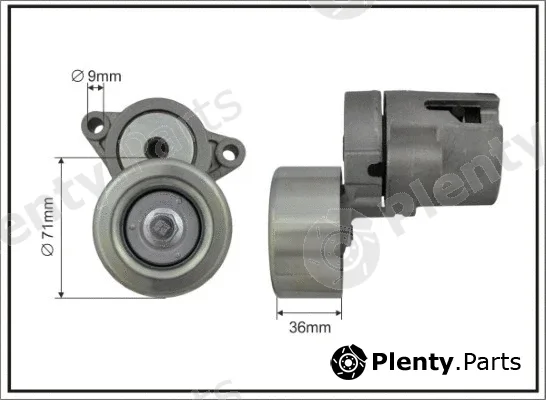 Caffaro 142800SP — Tensioner Lever, V-ribbed belt