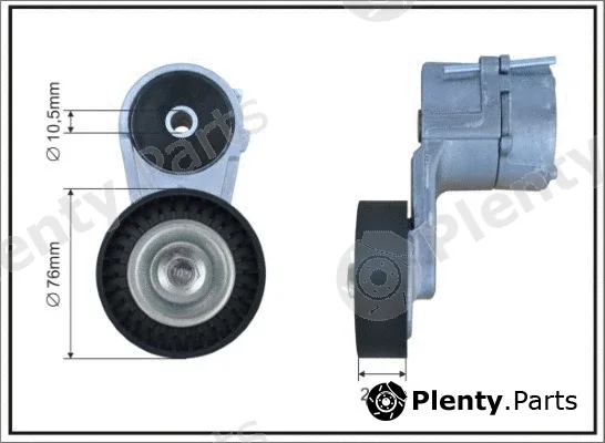 Caffaro 100298SP — Tensioner Lever, V-ribbed belt