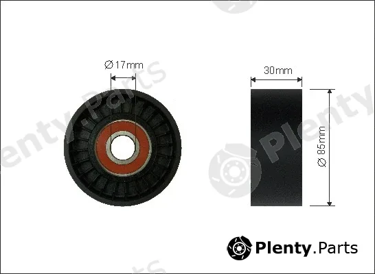Caffaro 42-00 — Tensioner Pulley, V-ribbed belt