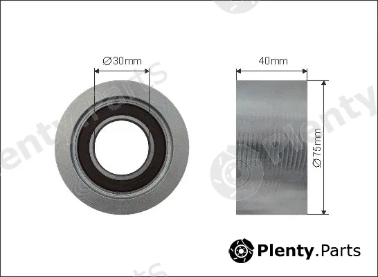Caffaro 500583 — Tensioner Pulley, V-ribbed belt