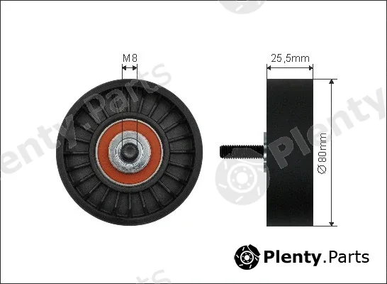 Caffaro 37-96 — Tensioner Pulley, V-ribbed belt