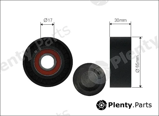 Caffaro 500214 — Tensioner Pulley, V-ribbed belt