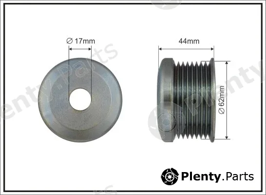Caffaro 500661 — Belt Pulley, alternator