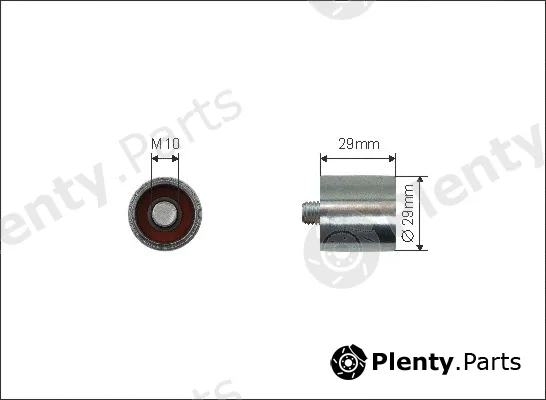Caffaro 65-00 — Deflection/Guide Pulley, timing belt