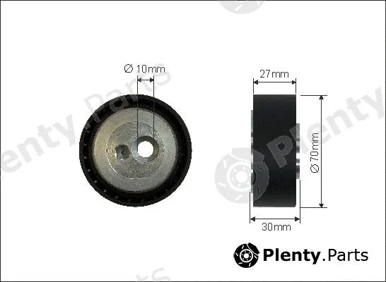 Caffaro 354-122 — Tensioner Pulley, V-ribbed belt
