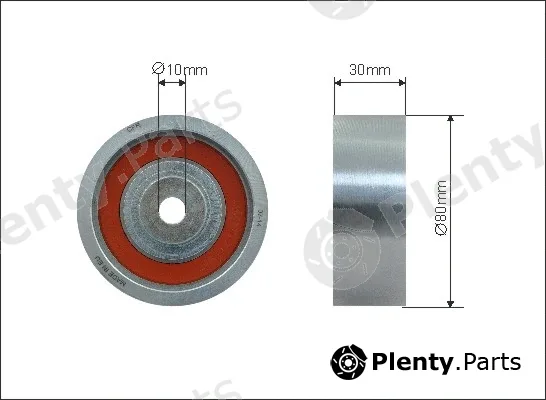 Caffaro 500126 — Deflection/Guide Pulley, timing belt
