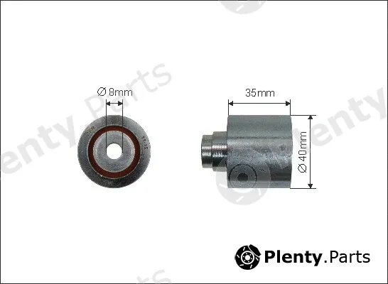 Caffaro 62-35 — Deflection/Guide Pulley, timing belt