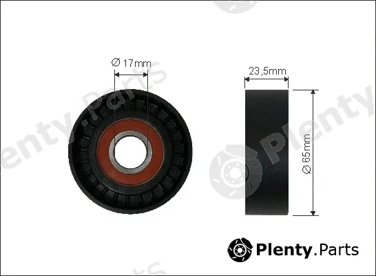 Caffaro 08-90 — Tensioner Pulley, V-ribbed belt