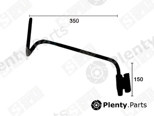 Spilu 61957 — Holder, exterior mirror