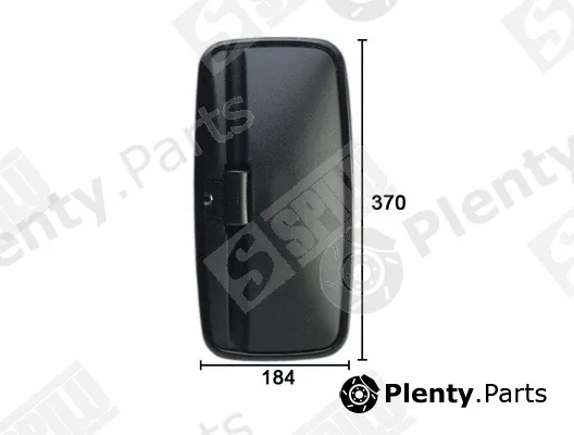 Spilu 61813 — Exterior Mirror, driver cab