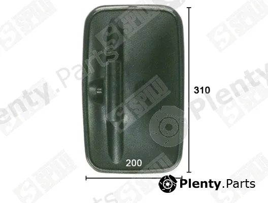 Spilu 61027 — Exterior Mirror, driver cab