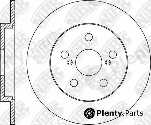 NiBK RN1626 — Brake Disc