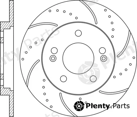 NiBK RN1601DSET — High Performance Brake Disc