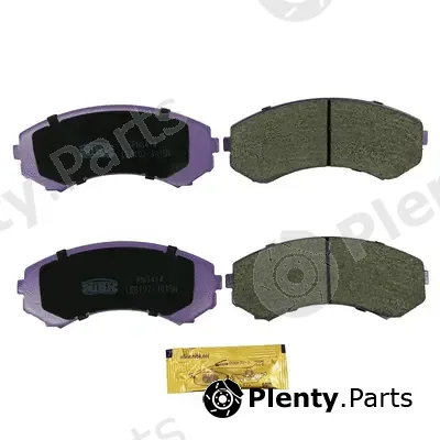 NiBK PN3414 — Brake Pad Set, disc brake