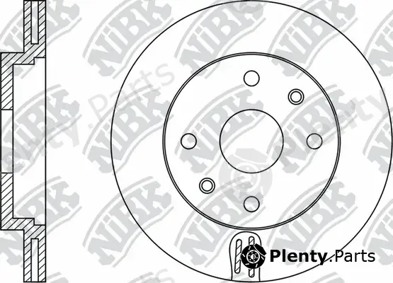 NiBK RN1124 — Brake Disc