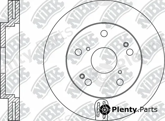 NiBK RN1413 — Brake Disc