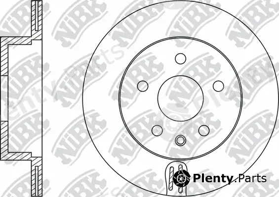 NiBK RN1234 — Brake Disc