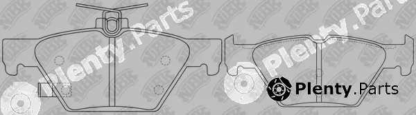 NiBK PN7804 — Brake Pad Set, disc brake