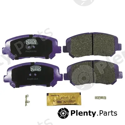 NiBK PN25000 — Brake Pad Set, disc brake