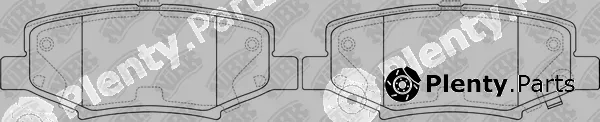 NiBK PN0497 — Brake Pad Set, disc brake