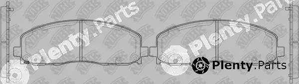 NiBK PN53003 — Brake Pad Set, disc brake