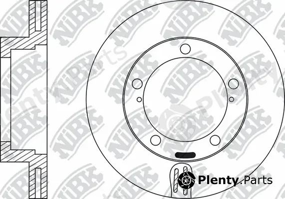 NiBK RN22002 — Brake Disc