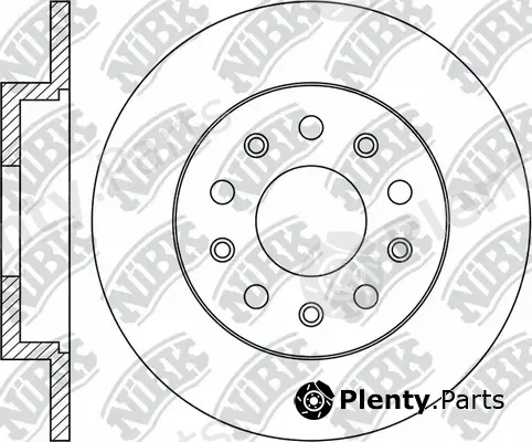 NiBK RN1867 — Brake Disc