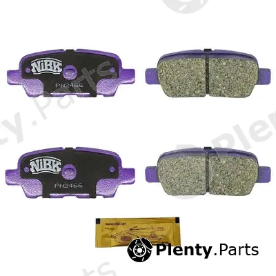 NiBK PN2466 — Brake Pad Set, disc brake