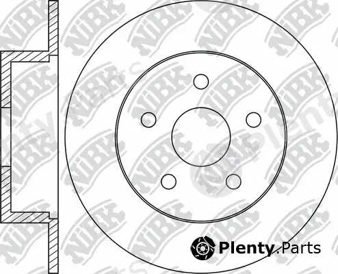 NiBK RN1251 — Brake Disc