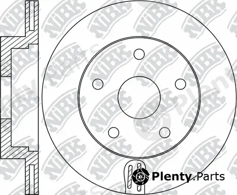 NiBK RN1726 — Brake Disc