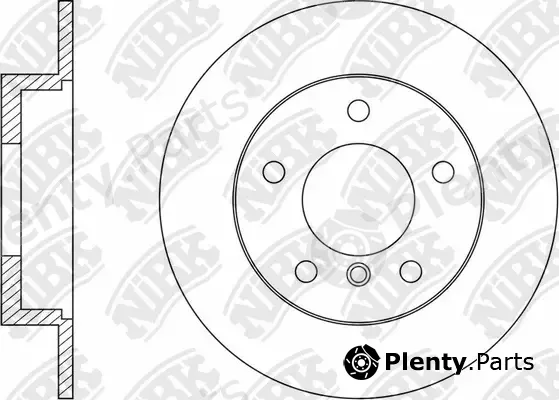 NiBK RN1602 — Brake Disc
