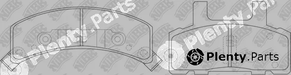 NiBK PN0308 — Brake Pad Set, disc brake