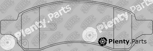NiBK PN0517 — Brake Pad Set, disc brake