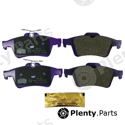 NiBK PN2702 — Brake Pad Set, disc brake