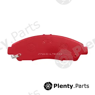 NiBK PN28001S — High Performance Brake Pad Set