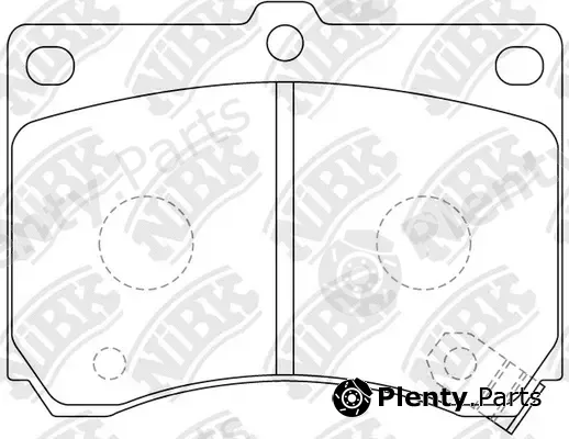 NiBK PN5230 — Brake Pad Set, disc brake