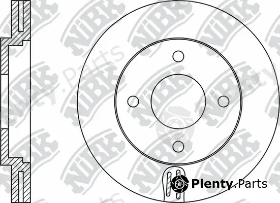 NiBK RN1212 — Brake Disc