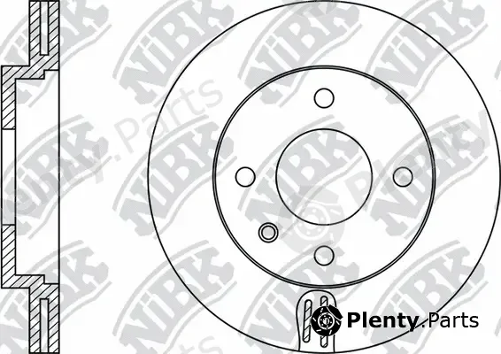 NiBK RN1279 — Brake Disc