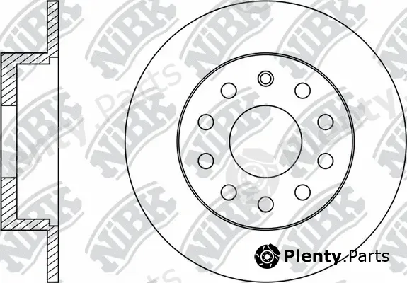NiBK RN33005 — Brake Disc