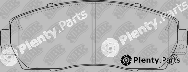 NiBK PN8802 — Brake Pad Set, disc brake