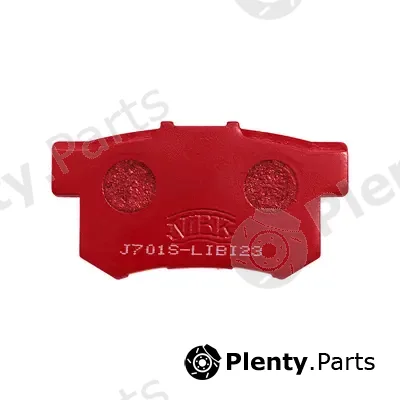 NiBK PN8397S — High Performance Brake Pad Set