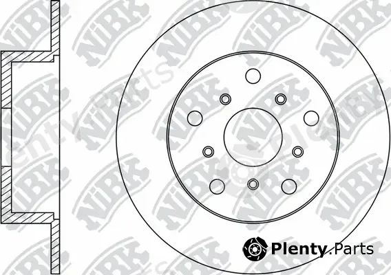 NiBK RN1485 — Brake Disc