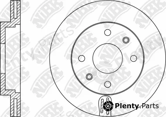 NiBK RN1002 — Brake Disc