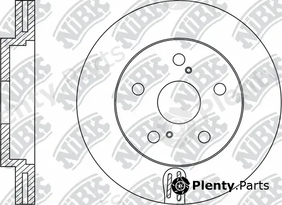 NiBK RN1162 — Brake Disc